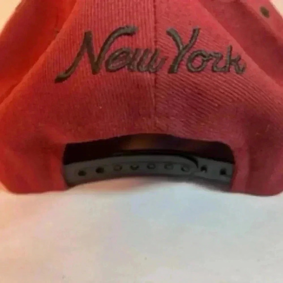 Adult Flat Bill Urban‎ New York Hip Hop Baseball Hat Snap Back Cap EUC - Picture 5 of 9